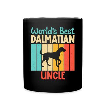Cadeaux pour les amoureux dalmates - Mug uni - noir - Devant