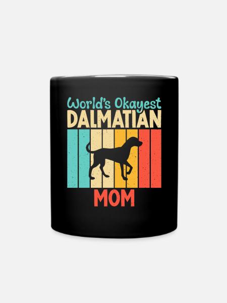 Gifts for Dalmatian Lovers - Tasse einfarbig - Schwarz