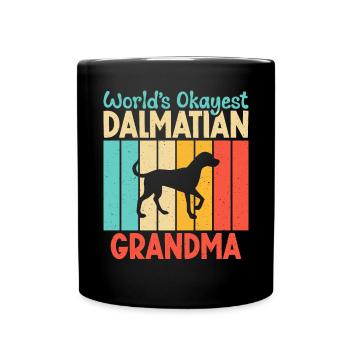 Gifts for Dalmatian Lovers - Tasse einfarbig - Schwarz - Vorne