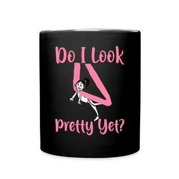 Aerial Silk Aerialist - Tasse einfarbig - Schwarz - Vorne