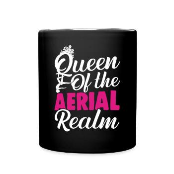 Aerial Silk Aerialist - Tasse einfarbig - Schwarz - Vorne