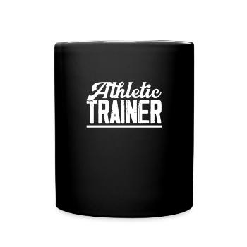 Sportmediziner - Tasse einfarbig - Schwarz - Vorne