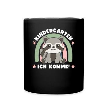 Maternelle j’arrive! - Mug uni - noir - Devant