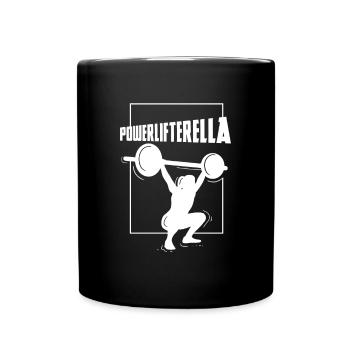 Dynamophilie, Powerlifter, Fitness, Entraînement - Mug uni - noir - Devant