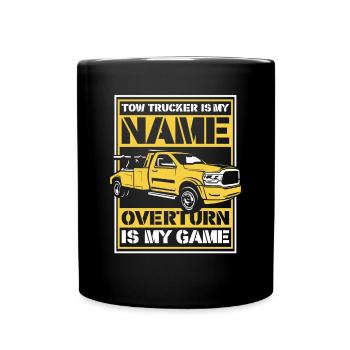 Mon nom est-il renversé est ma dépanneuse de jeu - Mug uni - noir - Devant