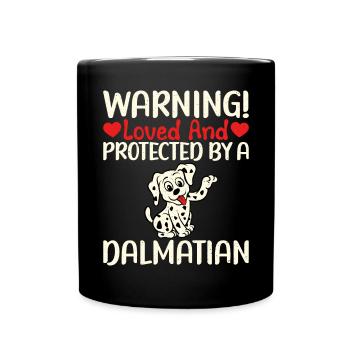 Gifts for Dalmatian Lovers - Tasse einfarbig - Schwarz - Vorne