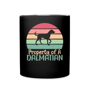 Gifts for Dalmatian Lovers - Full Colour Mug - black - Front