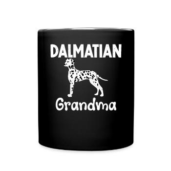 Gifts for Dalmatian Lovers - Full Colour Mug - black - Front