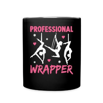 Aerial Silk Aerialist - Tasse einfarbig - Schwarz - Vorne