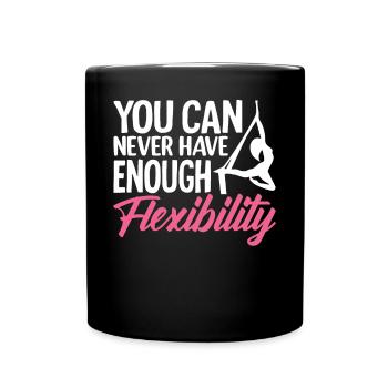 Aerial Silk Aerialist - Full Colour Mug - black - Front