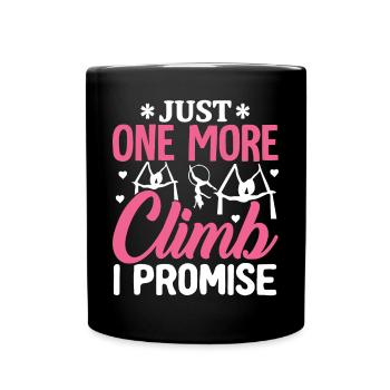Aerial Silk Aerialist - Full Colour Mug - black - Front