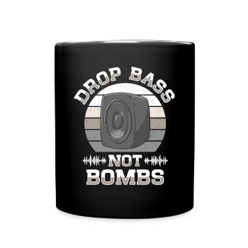 DJ Techno Music Disc Jockey House Party EDM Trance - Mug uni - noir - Devant