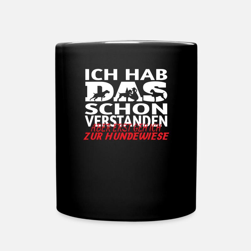 Hunde Deutsch Drahthaar Hundebesitzer - Tasse einfarbig - Schwarz