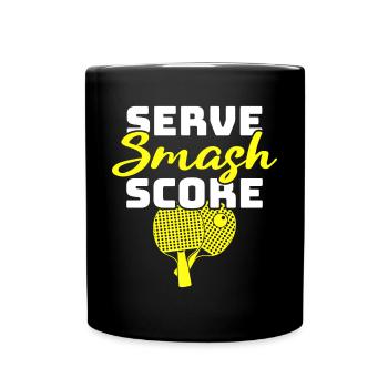 Tenue Club Joueur de Tennis de Table Club! - Mug uni - noir - Devant