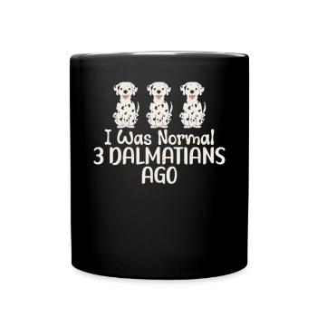Gifts for Dalmatian Lovers - Tasse einfarbig - Schwarz - Vorne