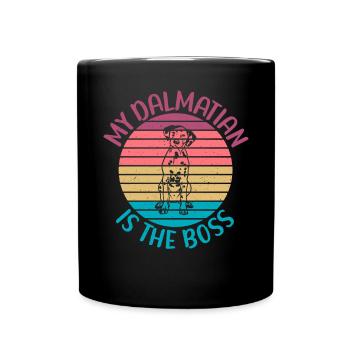 Gifts for Dalmatian Lovers - Full Colour Mug - black - Front