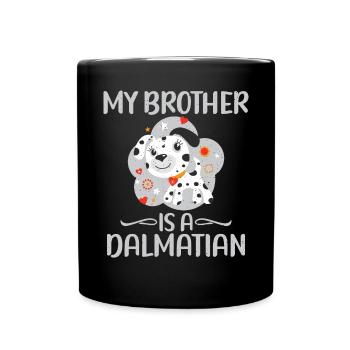 Cadeaux pour les amoureux dalmates - Mug uni - noir - Devant