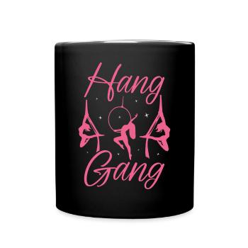 Aerial Silk Aerialist - Tasse einfarbig - Schwarz - Vorne