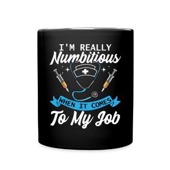 Anaesthetist - Full Colour Mug - black - Front