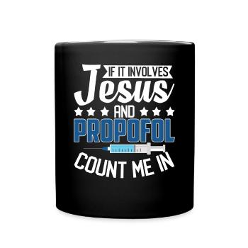 Anaesthetist - Full Colour Mug - black - Front