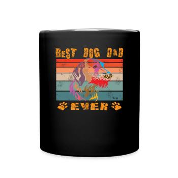 Dogs German Wirehaired Dog Owners - Full Colour Mug - black - Front