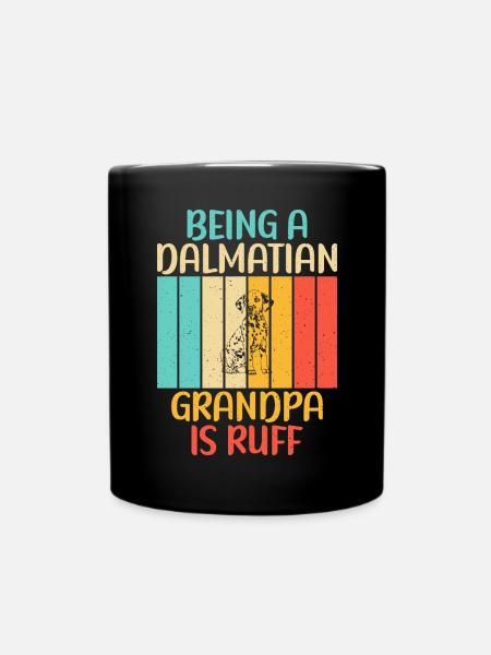 Gifts for Dalmatian Lovers - Tasse einfarbig - Schwarz