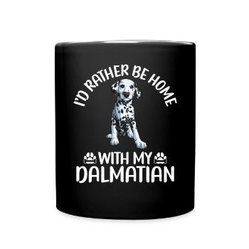 Gifts for Dalmatian Lovers - Tasse einfarbig - Schwarz - Vorne