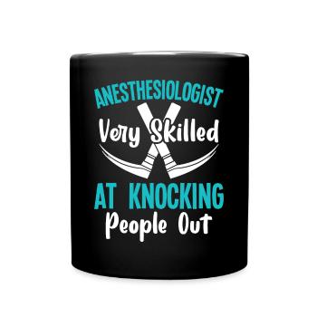 Anesthesiology - Full Colour Mug - black - Front