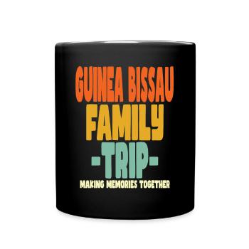 Guinea Bissau Family Trip Holidays - Full Colour Mug - black - Front