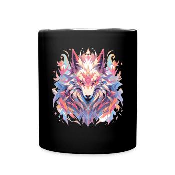Renard Renard Renard Bébé Habitant de la forêt - Mug uni - noir - Devant