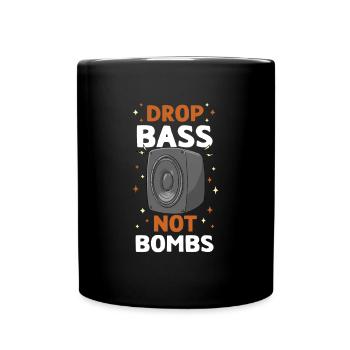 DJ Techno Music Disc Jockey House Party EDM Trance - Mug uni - noir - Devant