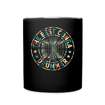 Le meilleur batteur de conga - Conga Musician Conga Play - Mug uni - noir - Devant