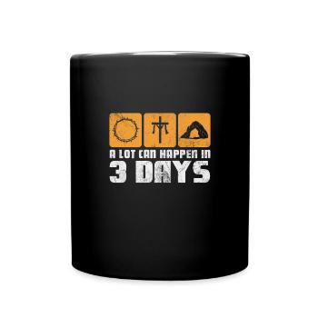 Bibel - Tasse einfarbig - Schwarz - Vorne