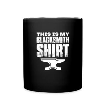 Blacksmith Schiede Anvil Cutler Gift - Full Colour Mug - black - Front