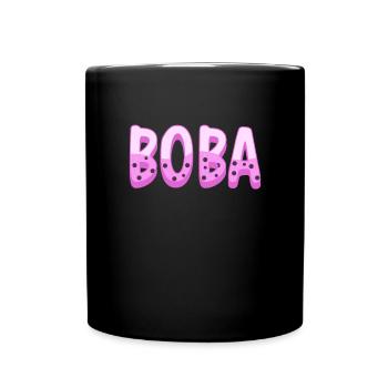 Bubble Tea - Tasse einfarbig - Schwarz - Vorne