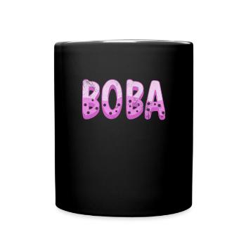 Bubble Tea Boba Tea Kawaii Cadeau - Mug uni - noir - Devant