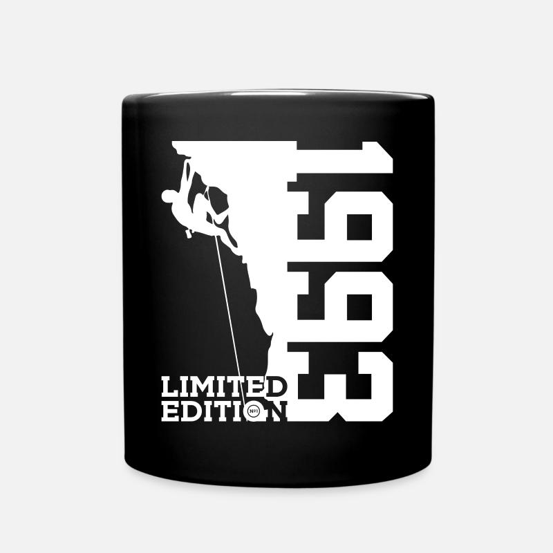 BERGSTEIGER 1993 KLETTERN 33. GEBURTSTAG - Tasse einfarbig - Schwarz