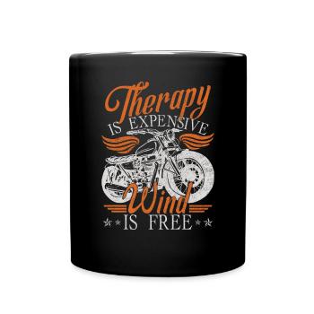 Motorcycle Lover - Full Colour Mug - black - Front