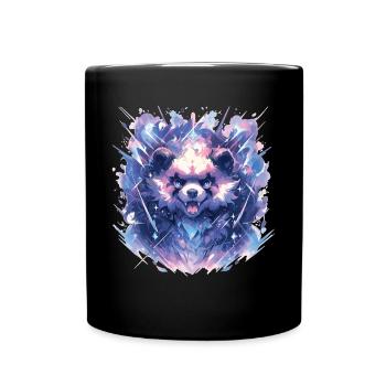 Panda Panda Head Panda Bear Panda Panda Baby - Full Colour Mug - black - Front