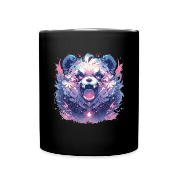 Panda Panda Head Panda Bear Panda Panda Baby - Full Colour Mug - black - Front