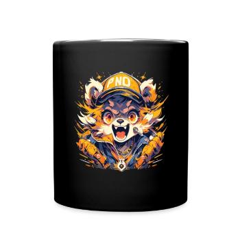 Panda Panda Bear Pandbaby Pandas - Full Colour Mug - black - Front