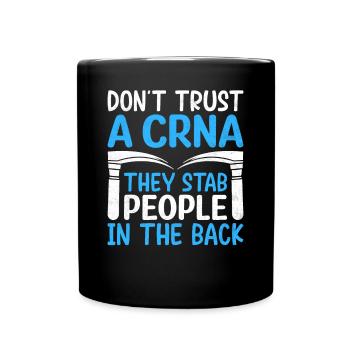 Anesthesiologist Anesthesiology - Full Colour Mug - black - Front