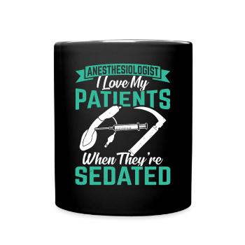 Anesthesiology - Full Colour Mug - black - Front