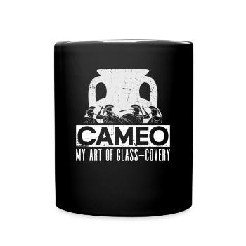 Cameo - My Art of Glass Extraction - Cameo Glass - Full Colour Mug - black - Front