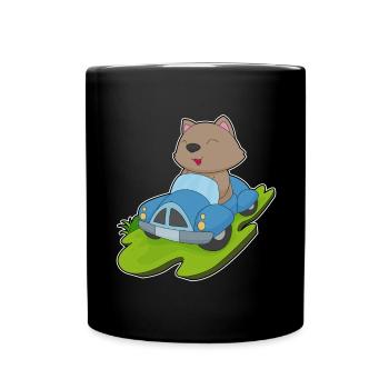 Cat Car - Full Colour Mug - black - Front
