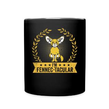 Fennec-tacular Fennec Fox Propriétaire Fennec Foxes - Mug uni - noir - Devant