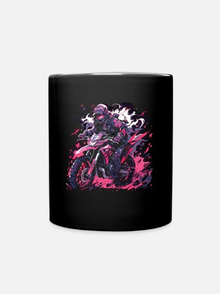 Supermotard Motocross Moto Moto Moto - Mug uni - noir