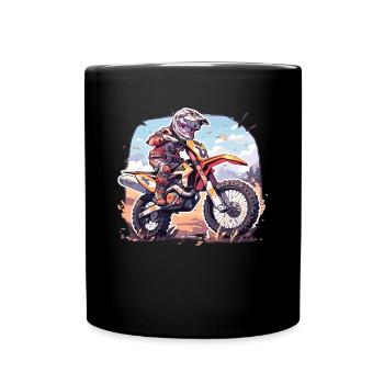 Motocross Kids - Full Colour Mug - black - Front