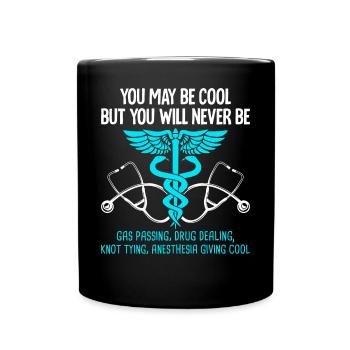 Anaesthetist - Full Colour Mug - black - Front