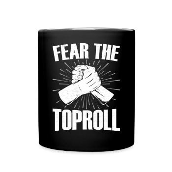 Arm wrestling arm wrestler - Full Colour Mug - black - Front